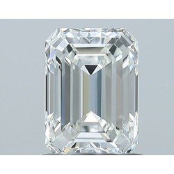 Diament szlif szmaragdowy, 1.01ct, VVS2, G, GIA 1232804478