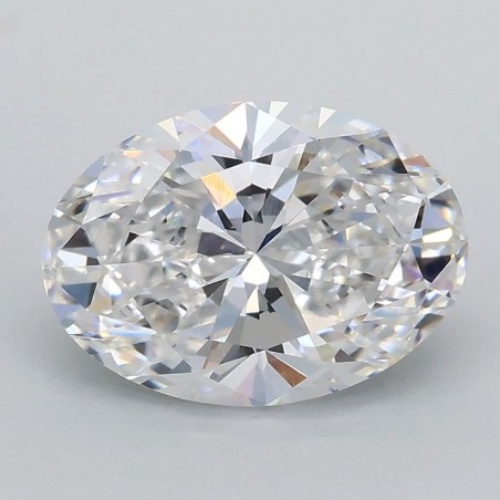 Diament laboratoryjny szlif owalny, 1.56ct, VVS2, D, IGI LG720519167
