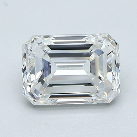 Diament szlif szmaragdowy, 1.5ct, VS2, H, GIA 2231591061