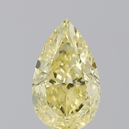 Diament o barwie fantazyjnej szlif gruszkowy, 1.01ct, VS2, Fancy Yellow, GIA 5483772397