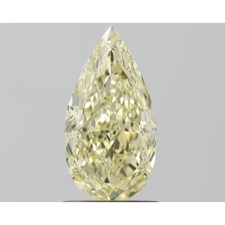 Diament o barwie fantazyjnej szlif gruszkowy, 1.23ct, VS1, Fancy Intense Yellow, GIA 7516895883