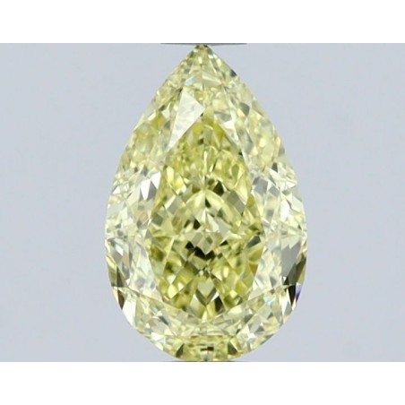 Diament o barwie fantazyjnej szlif gruszkowy, 1.01ct, VS1, Fancy Intense Yellow, GIA 6525935602
