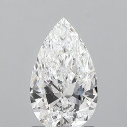 Diament laboratoryjny szlif gruszkowy, 1.42ct, VVS2, D, IGI LG750558857