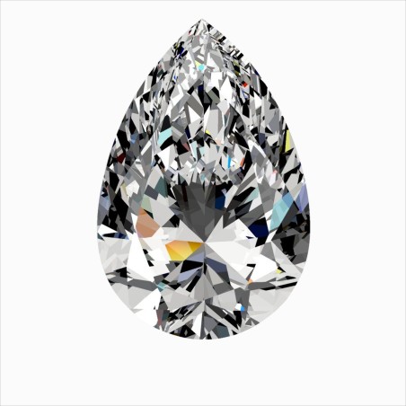 Diament szlif gruszkowy, 0.3ct, VVS1, H, GIA 7548221260