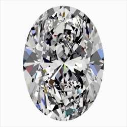 Diament szlif owalny, 0.4ct, VVS1, F, GIA 7546029909