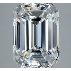 Diament szlif szmaragdowy, 2ct, VVS2, F, GIA 1539023432