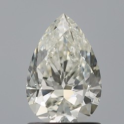 Diament szlif gruszkowy, 1.01ct, VVS2, H, IGI 726528153