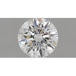 Diament szlif okrągły, 0.34ct, VVS1, H, GIA 6535778312