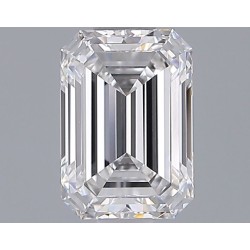 Diament laboratoryjny szlif szmaragdowy, 1.3ct, VVS2, E, IGI LG726526397