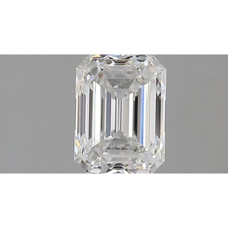 Diament szlif szmaragdowy, 1.01ct, VS1, F, GIA 7548084371