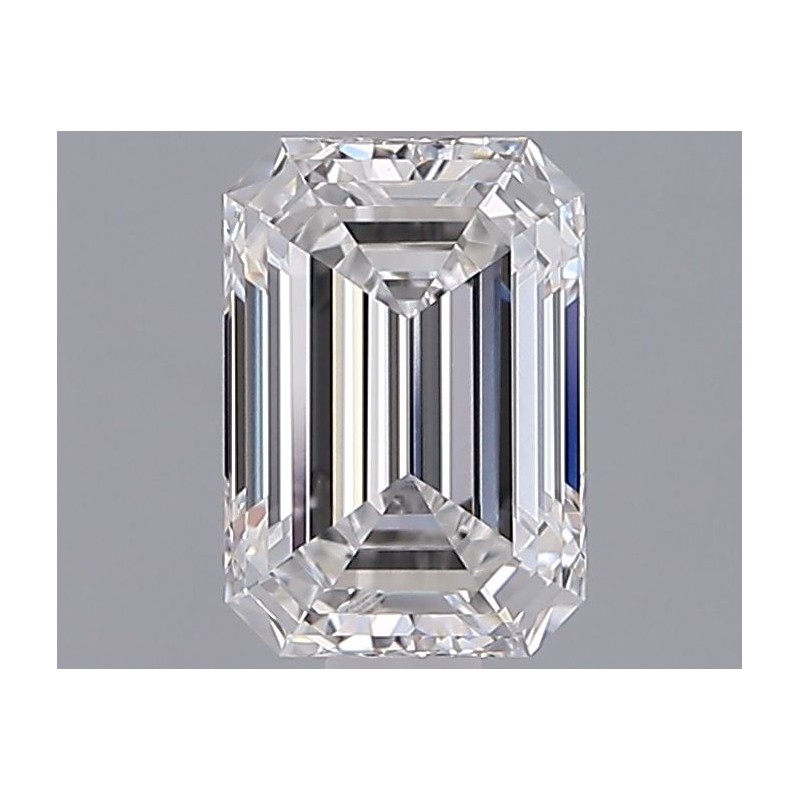 Diament laboratoryjny szlif szmaragdowy, 1.29ct, VVS2, E, IGI LG731532921