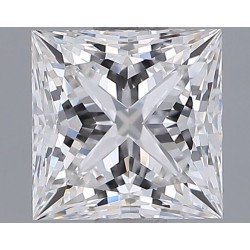 Diament laboratoryjny szlif princess, 1.29ct, VVS2, E, IGI LG717509994