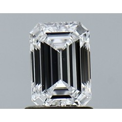Diament laboratoryjny szlif szmaragdowy, 1.04ct, VVS1, D, IGI LG713565332