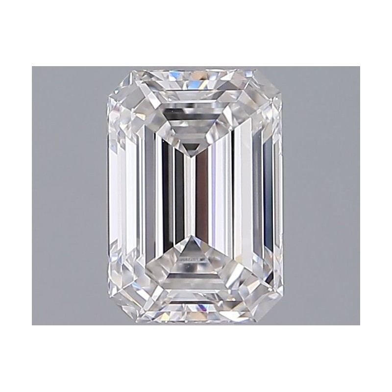 Diament laboratoryjny szlif szmaragdowy, 1.28ct, VVS2, F, IGI LG729581767