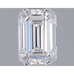 Diament laboratoryjny szlif szmaragdowy, 1.28ct, VVS2, D, IGI LG726515929