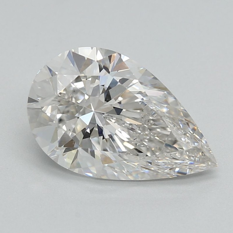 Diament laboratoryjny szlif gruszkowy, 2.1ct, VVS2, F, IGI LG756571114