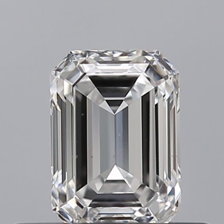 Diament szlif szmaragdowy, 0.5ct, VS2, D, GIA 1547133498