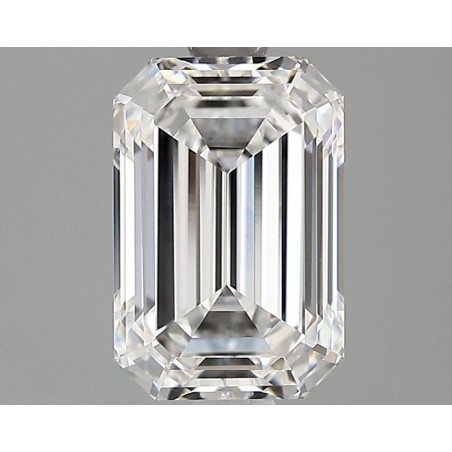 Diament laboratoryjny szlif szmaragdowy, 1.85ct, VVS2, E, IGI LG743509989