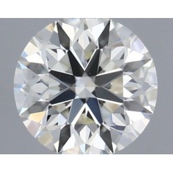 Diament szlif okrągły, 0.41ct, VS1, I, IGI 662444512