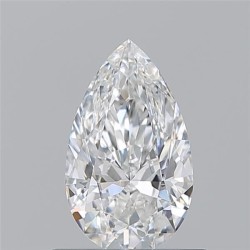 Diament szlif gruszkowy, 0.7ct, VS2, E, GIA 6532933049
