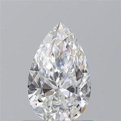 Diament szlif gruszkowy, 0.7ct, VS2, G, GIA 2547000142