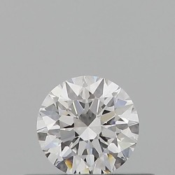 Diament szlif okrągły, 0.33ct, VVS2, D, GIA 6525288839