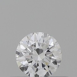 Diament szlif okrągły, 0.32ct, VVS2, D, GIA 2526352671