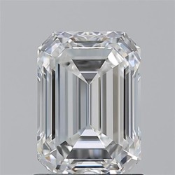 Diament szlif szmaragdowy, 1.5ct, VVS2, G, GIA 1543117486