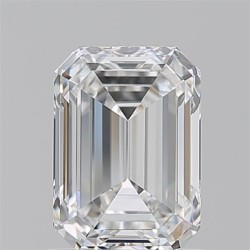 Diament szlif szmaragdowy, 1.2ct, VVS2, E, GIA 7542111175