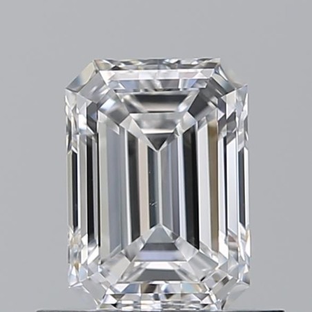Diament szlif szmaragdowy, 0.71ct, VS1, D, GIA 2537434000
