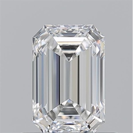 Diament szlif szmaragdowy, 0.81ct, VVS2, F, GIA 6535542925