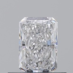 Diament radiant, 0.51ct, VVS1, E, GIA 6532580719