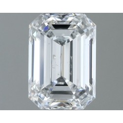 Diament szlif szmaragdowy, 1ct, SI1, E, GIA 2534762256