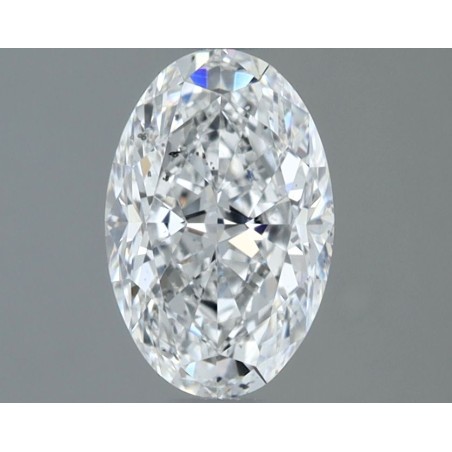 Diament szlif owalny, 1ct, SI2, D, GIA 2536624087
