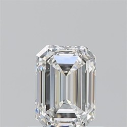 Diament szlif szmaragdowy, 0.74ct, VS1, G, GIA 1525835186