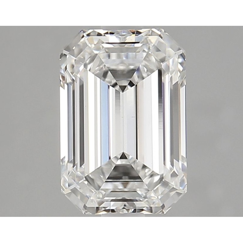 Diament laboratoryjny szlif szmaragdowy, 2.55ct, VVS2, E, IGI LG750569397