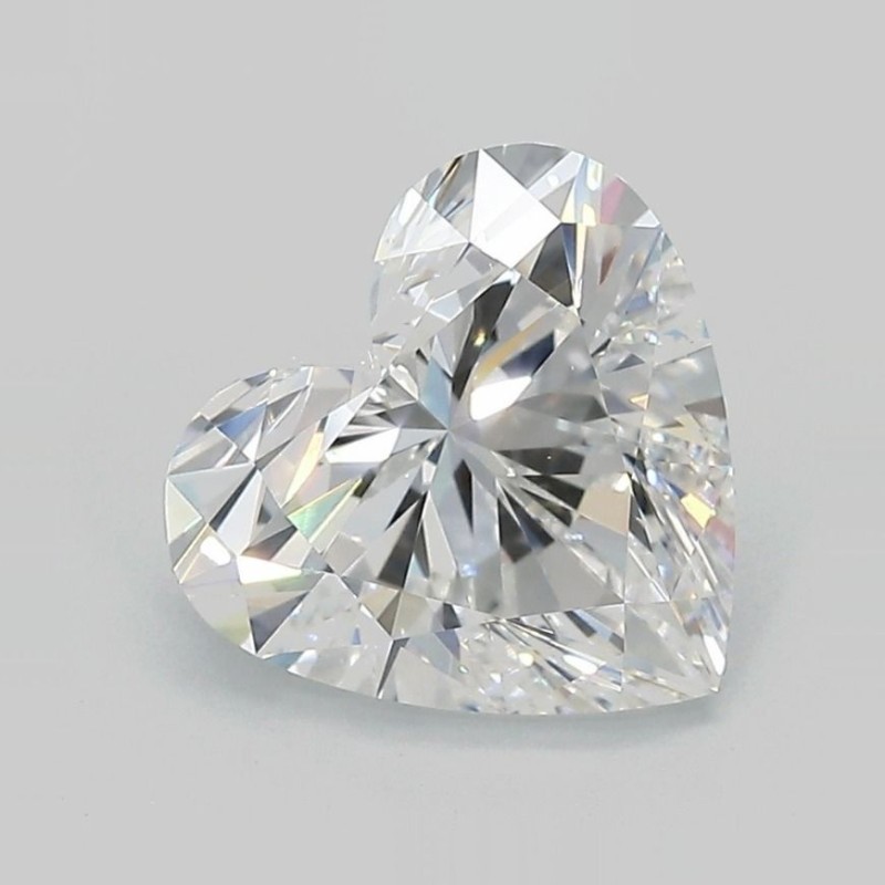 Diament laboratoryjny serce, 3ct, VVS2, D, IGI LG734540808
