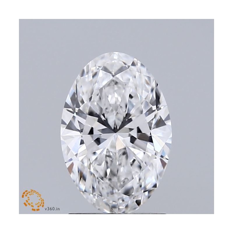 Diament laboratoryjny szlif owalny, 1.32ct, VVS2, D, IGI LG755522881