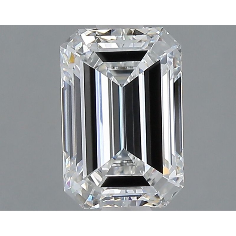 Diament laboratoryjny szlif szmaragdowy, 1.59ct, VVS2, E, IGI LG704582185