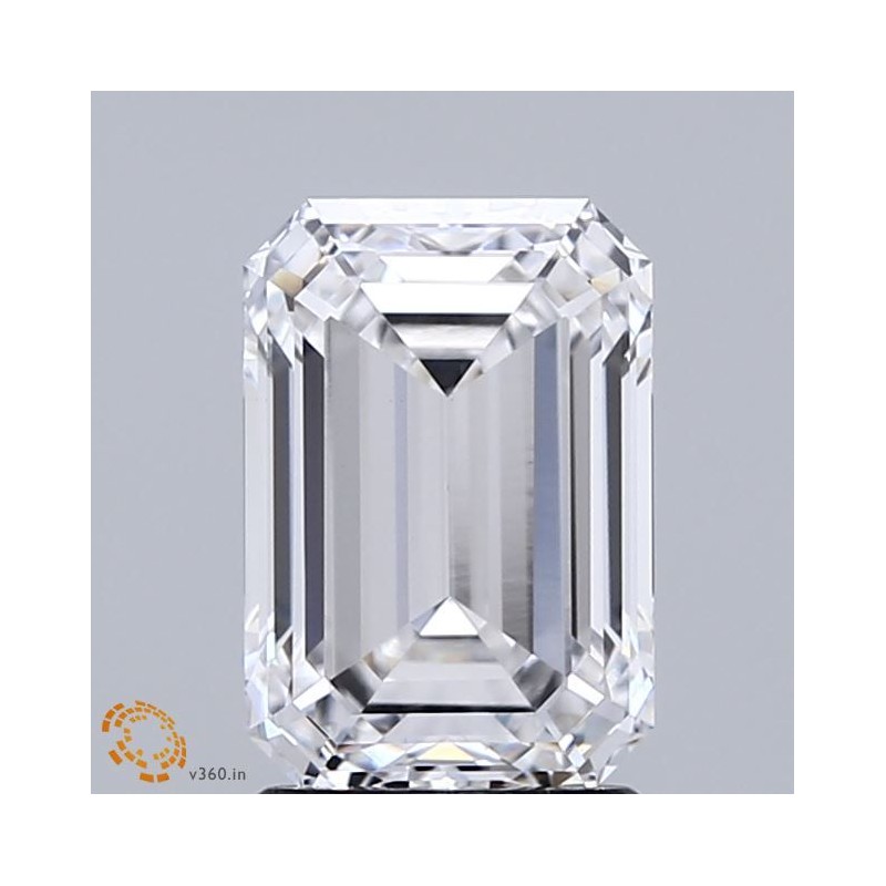 Diament laboratoryjny szlif szmaragdowy, 2.21ct, VVS2, D, IGI LG725513845