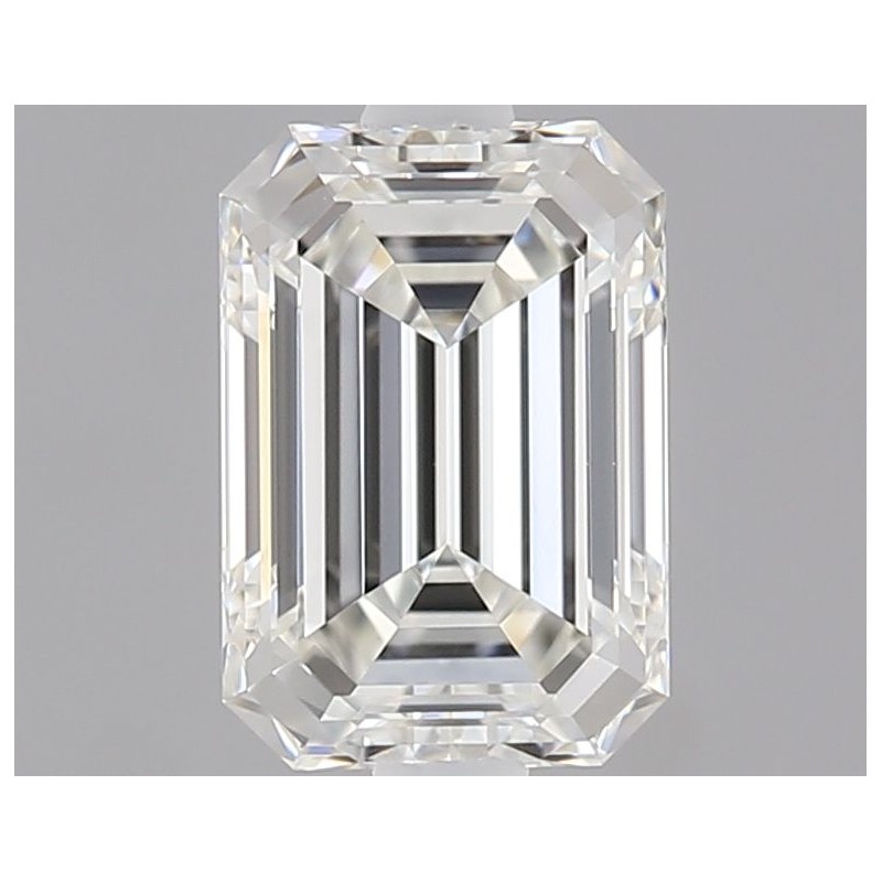 Diament szlif szmaragdowy, 0.5ct, VS1, H, GIA 6545005087