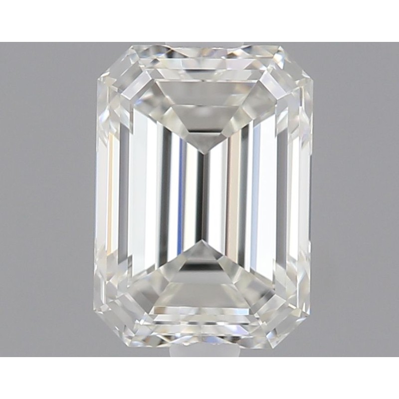 Diament szlif szmaragdowy, 0.5ct, VS1, H, GIA 6532945533