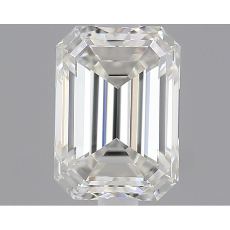 Diament szlif szmaragdowy, 0.5ct, VS1, H, GIA 6532945533