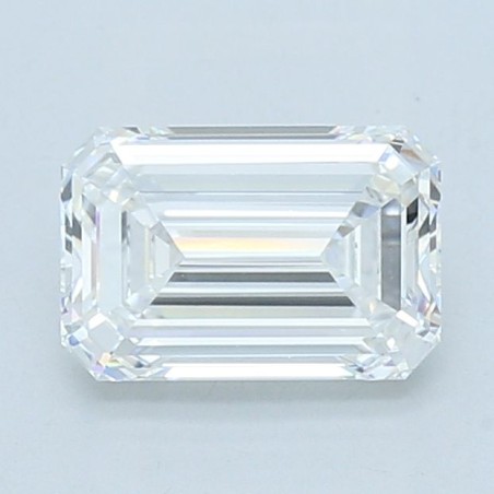 Diament laboratoryjny szlif szmaragdowy, 2ct, VVS2, E, IGI LG729558713