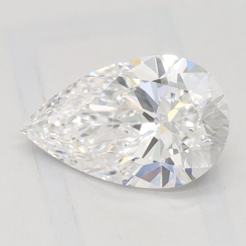 Diament laboratoryjny szlif gruszkowy, 1.02ct, IF, D, IGI LG737529941