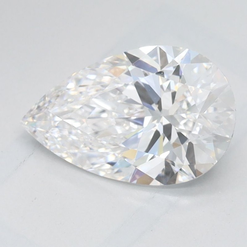 Diament laboratoryjny szlif gruszkowy, 1.2ct, IF, D, IGI LG739553858