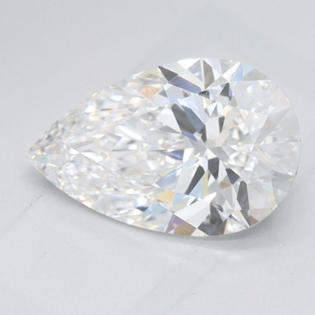 Diament laboratoryjny szlif gruszkowy, 1.2ct, IF, D, IGI LG739553858