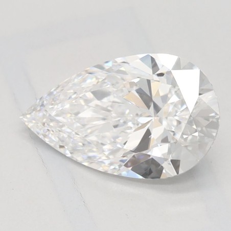 Diament laboratoryjny szlif gruszkowy, 1.22ct, IF, D, IGI LG737529963