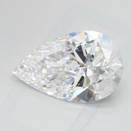 Diament laboratoryjny szlif gruszkowy, 1.21ct, IF, D, IGI LG739553859