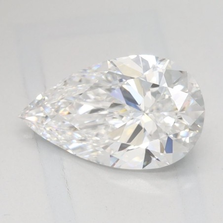 Diament laboratoryjny szlif gruszkowy, 1.11ct, IF, D, IGI LG741542842